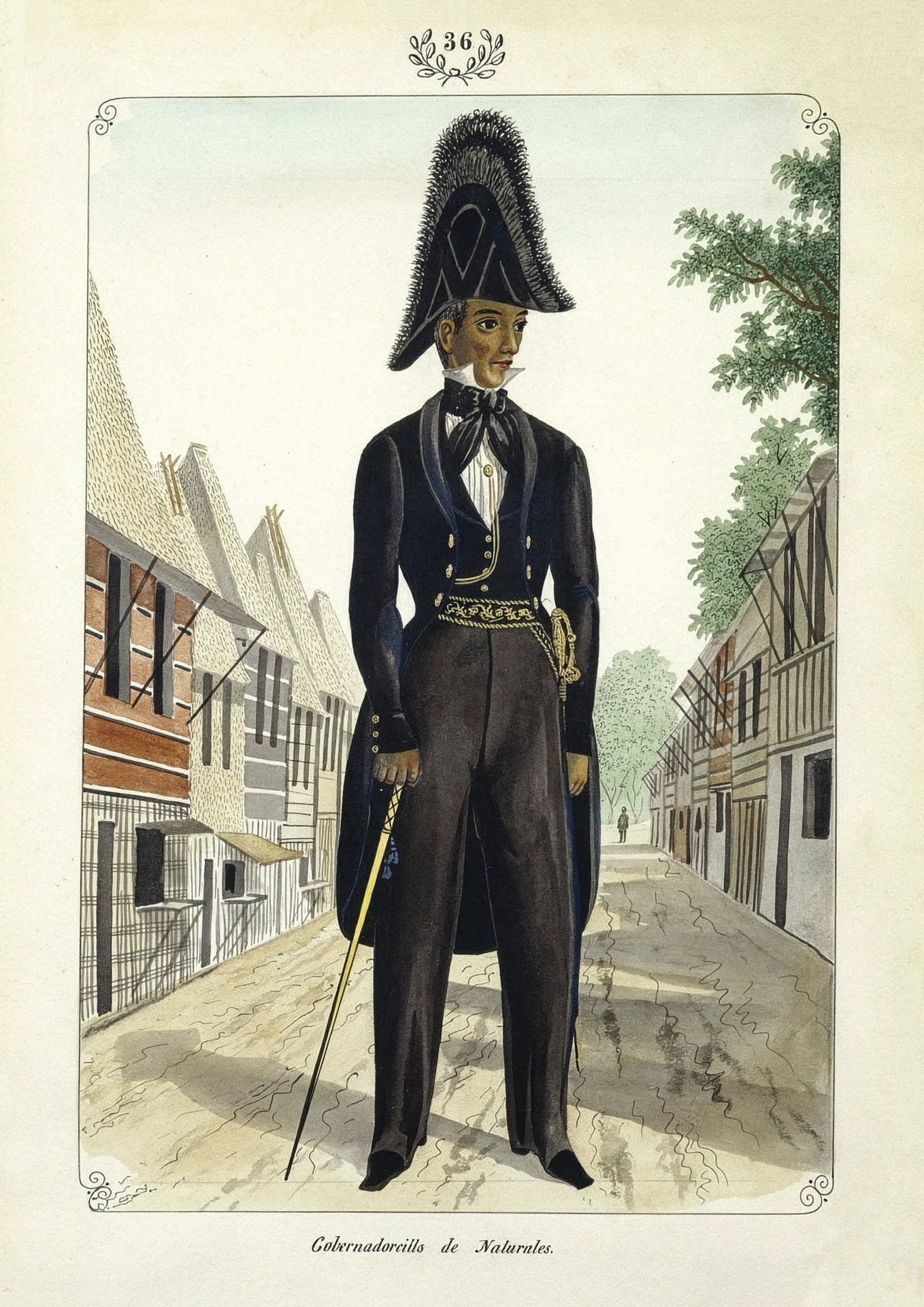 Gobernadorcillo de Naturales, 1847 by José Honorato Lozano