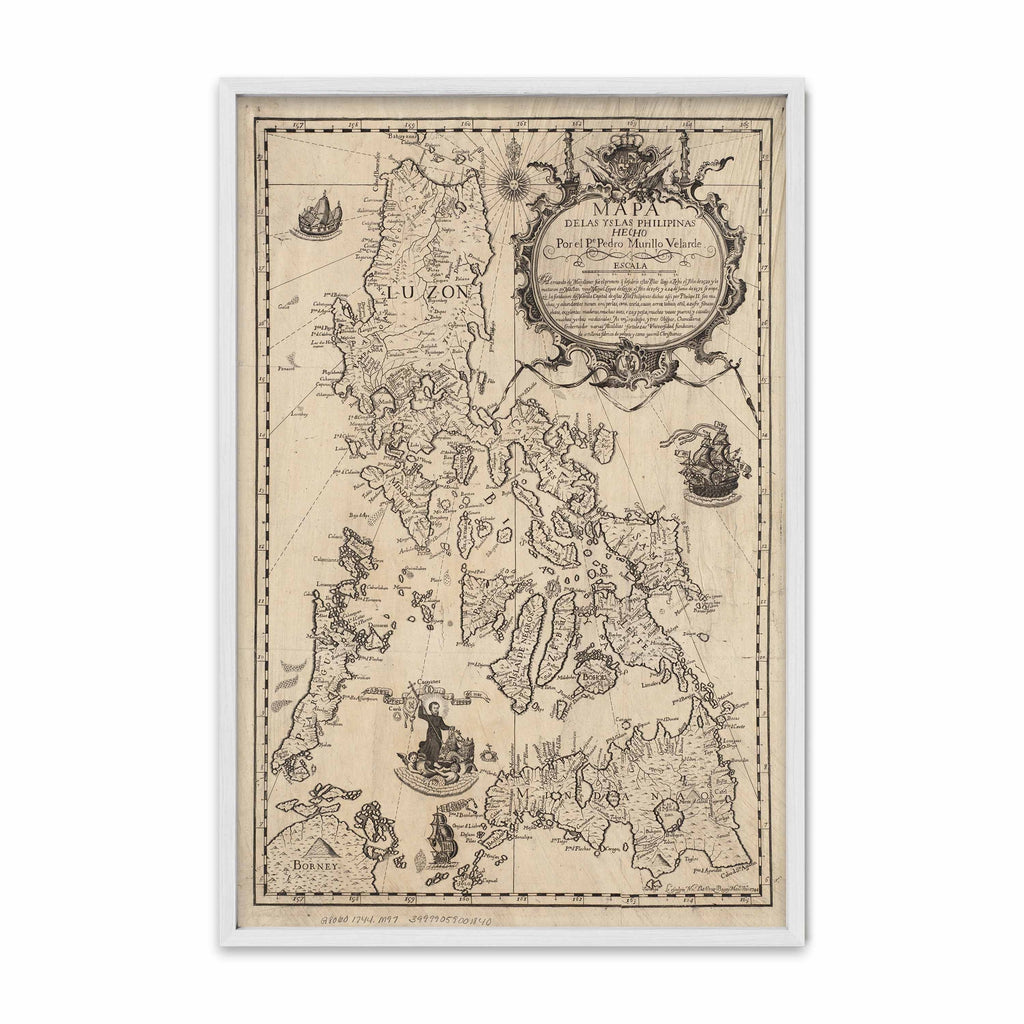 Mapa de las Yslas Philipinas, 1734 by Pedro Murillo Velarde