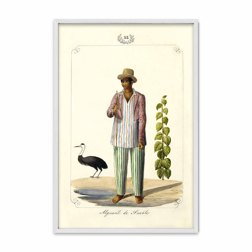 Alguacil de Pueblo, 1847 by José Honorato Lozano