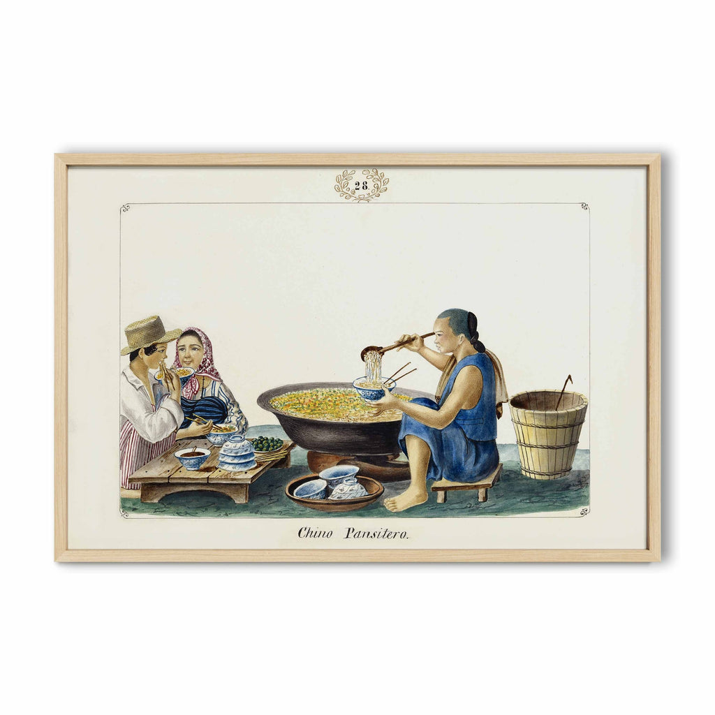 Chino Pansitero, 1847 by José Honorato Lozano