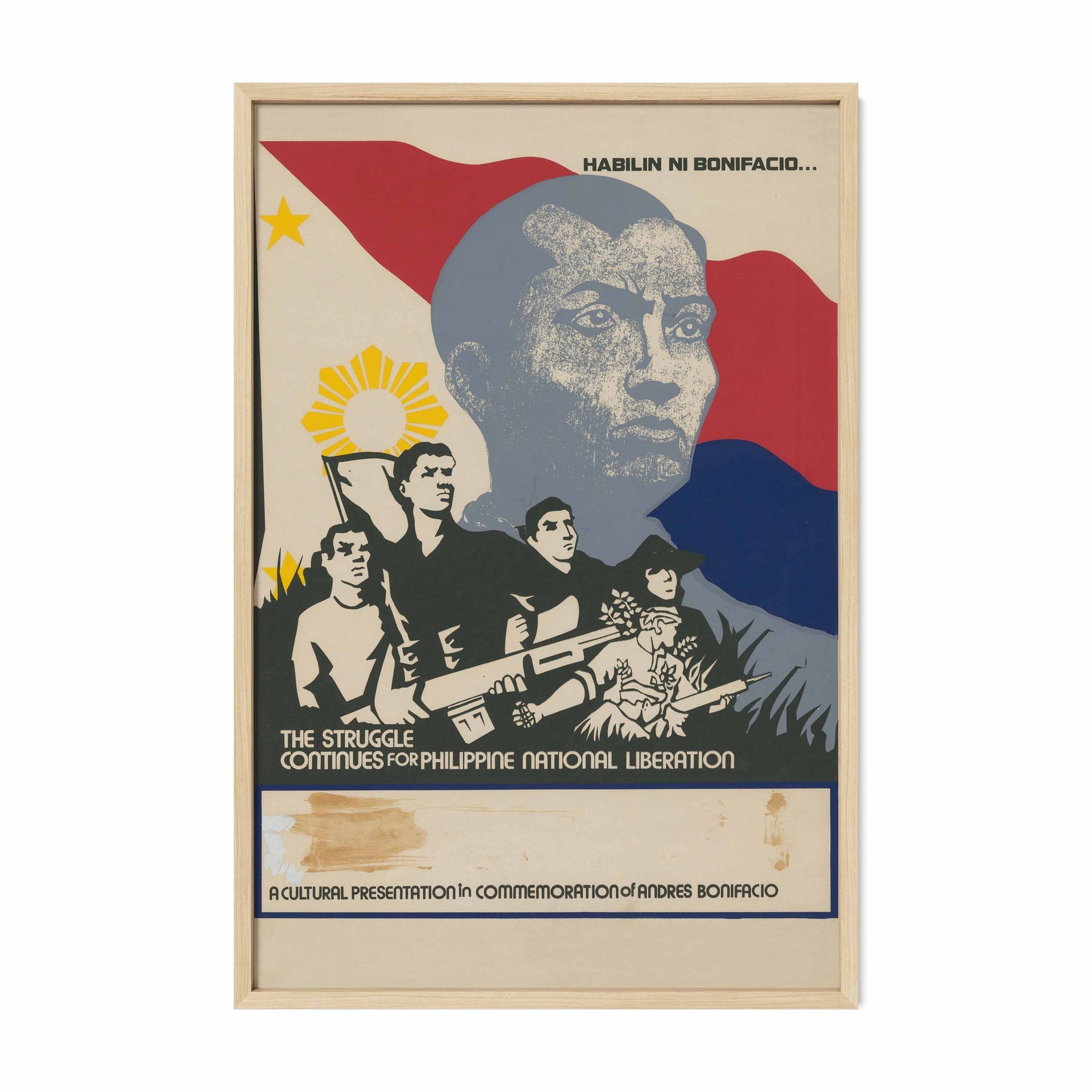 Habilin ni Bonifacio - Philippine Vintage poster
