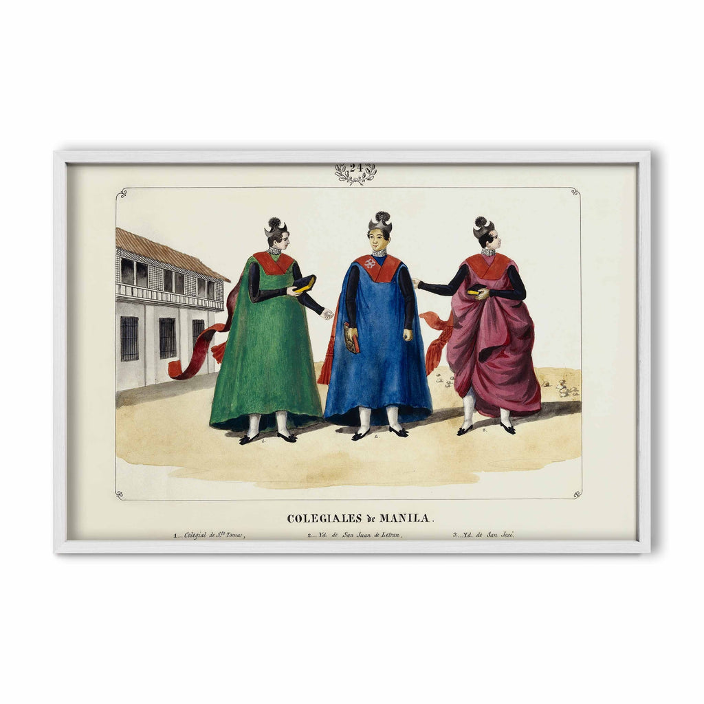 Colegiales de Manila, 1847 by José Honorato Lozano