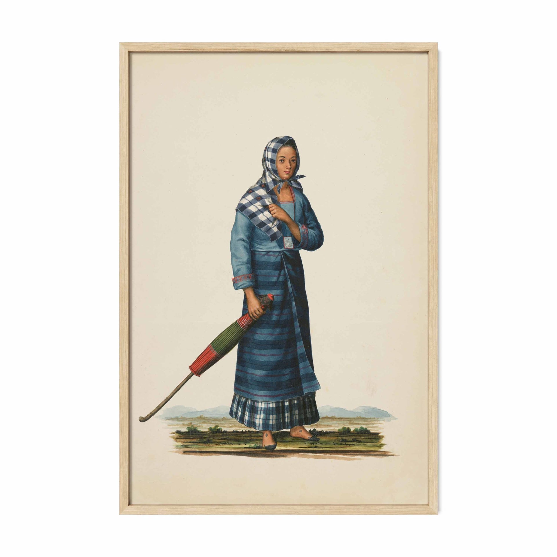 A Country Girl by Justiniano Asuncion