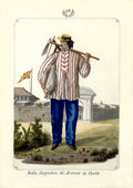 Indio Carpintero del Arsenal de Cavite, 1847 by José Honorato Lozano