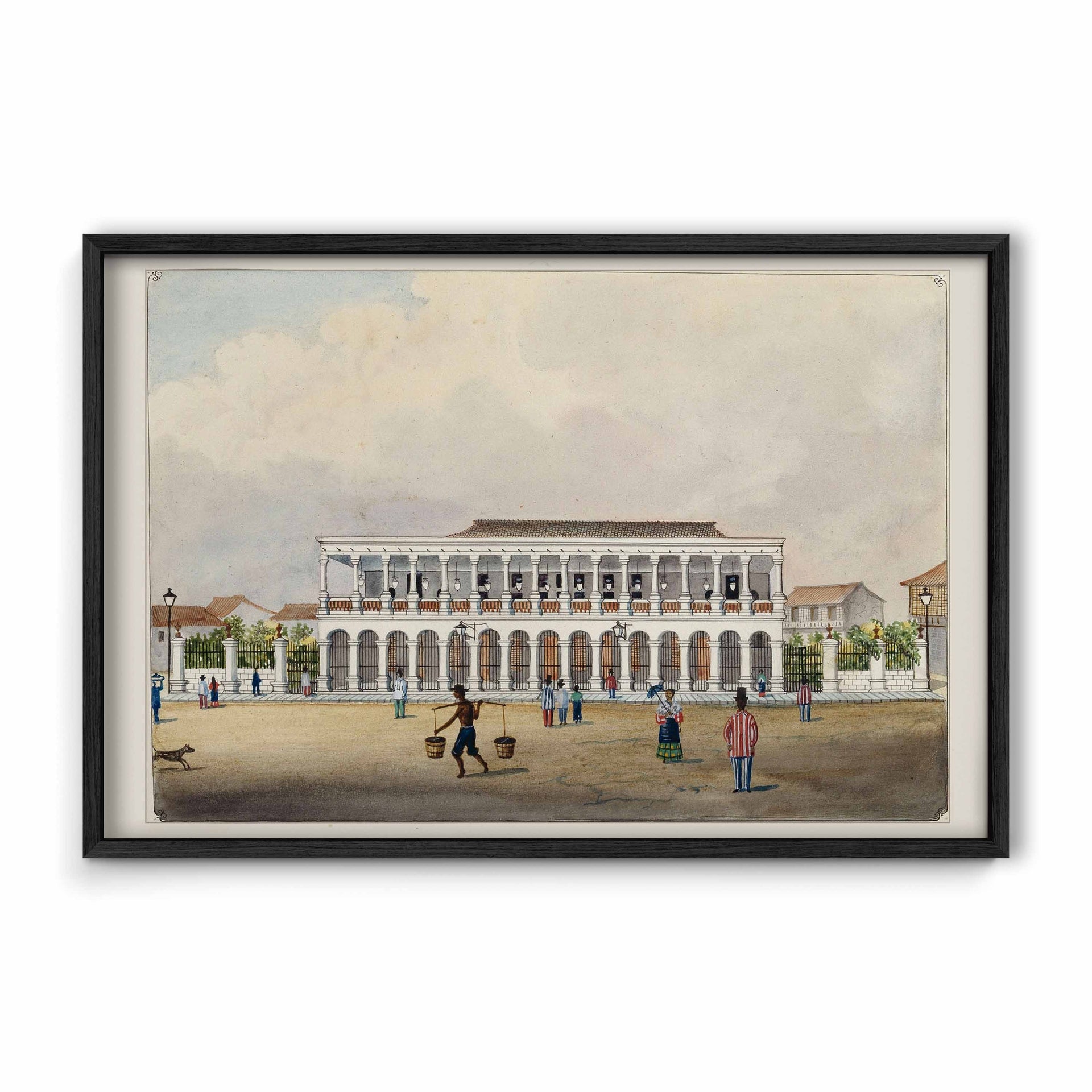 Teatro di Binondo, 1847 by José Honorato Lozano