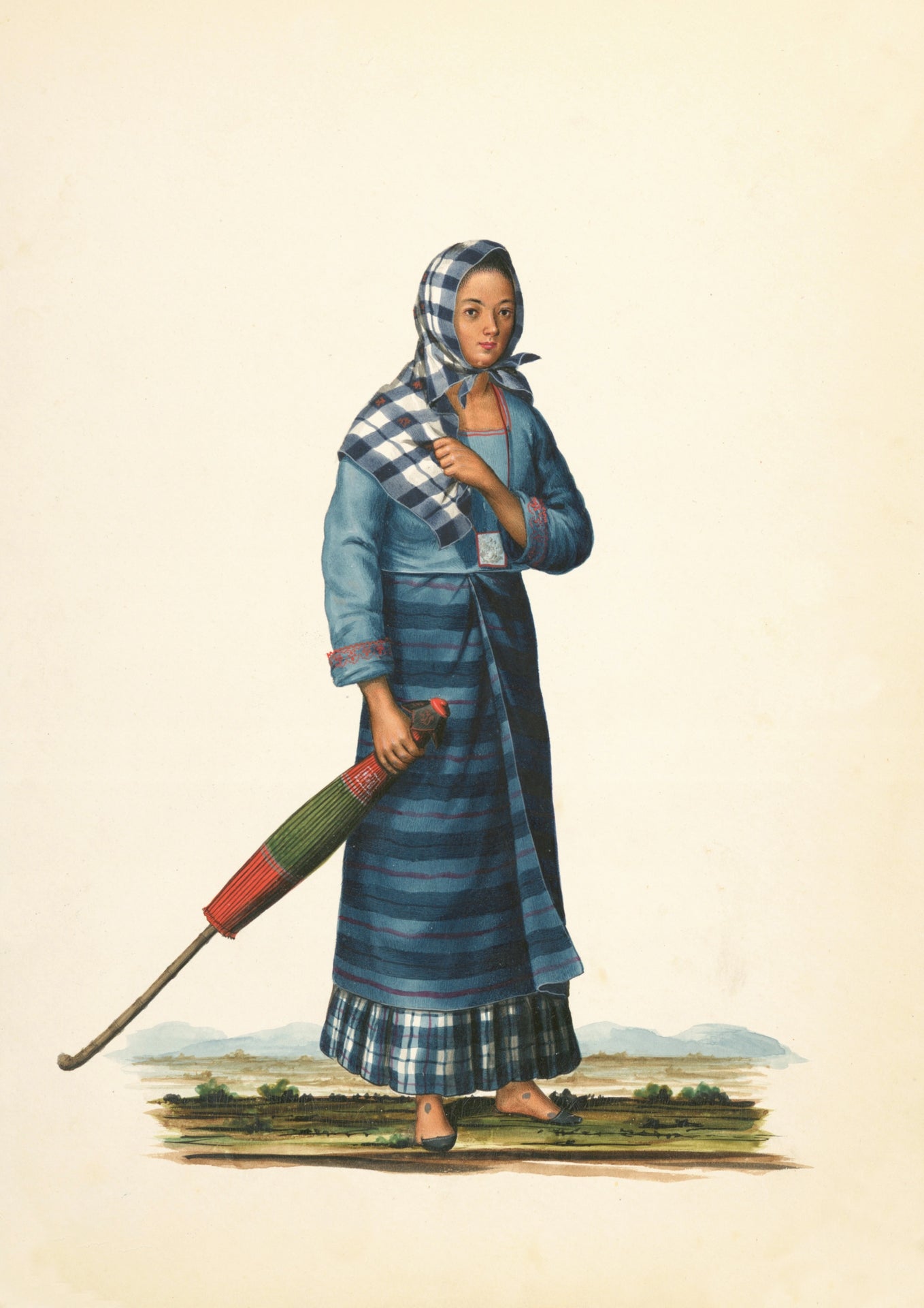 A Country Girl by Justiniano Asuncion