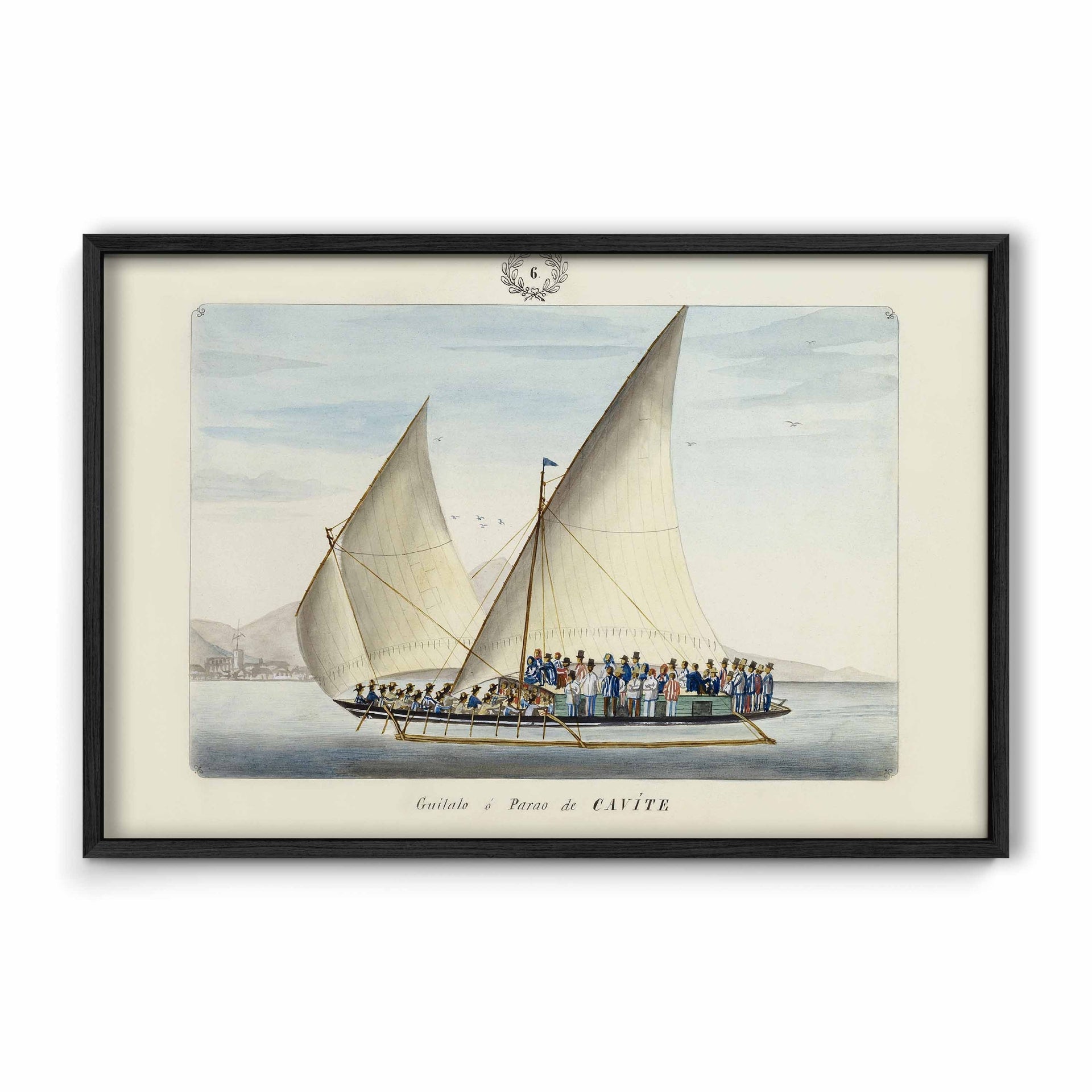 Guilalo o Parao de Cavite, 1847 by José Honorato Lozano