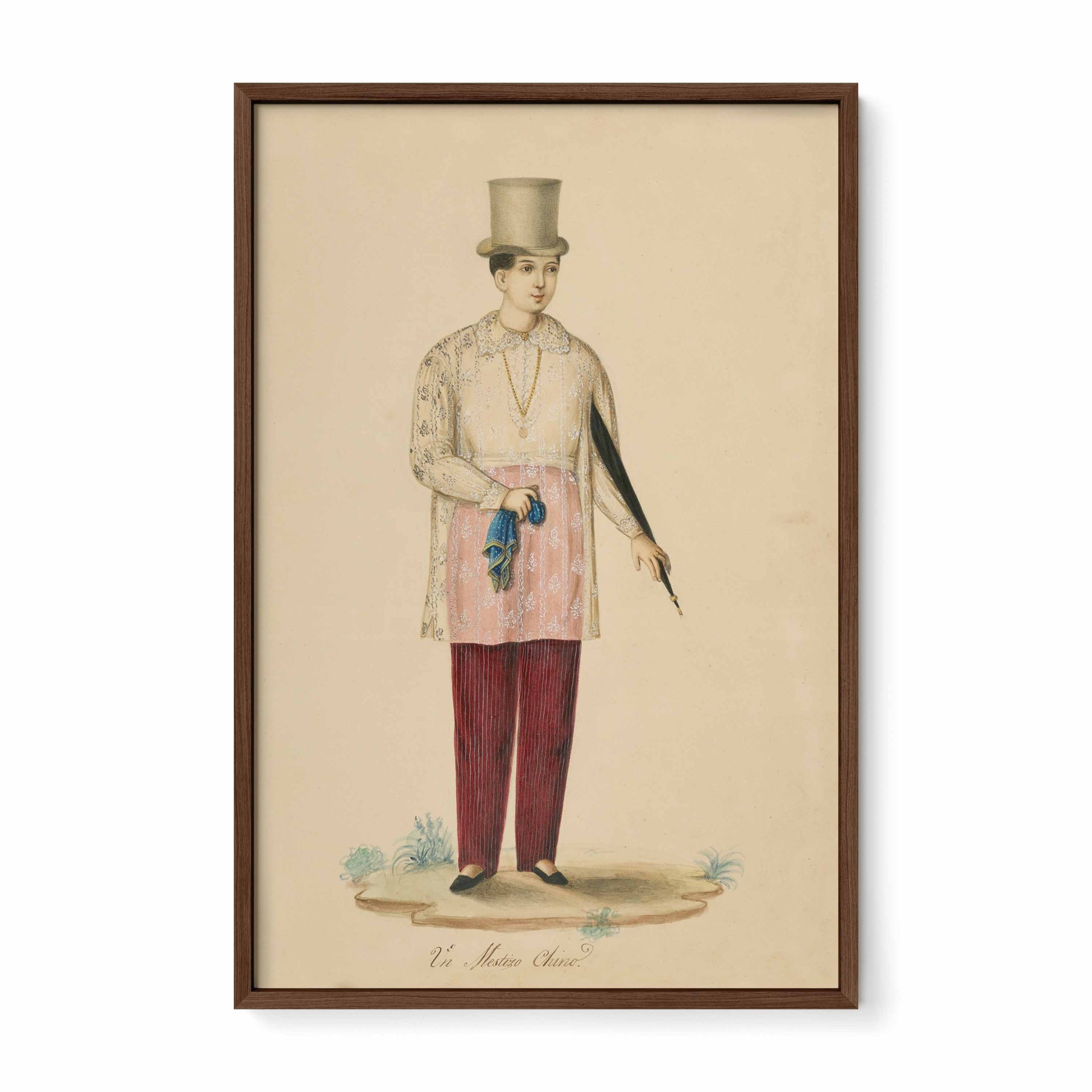 Un Mestizo Chino by Justiniano Asuncion