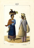 Lechera y Panadero, 1847 by José Honorato Lozano