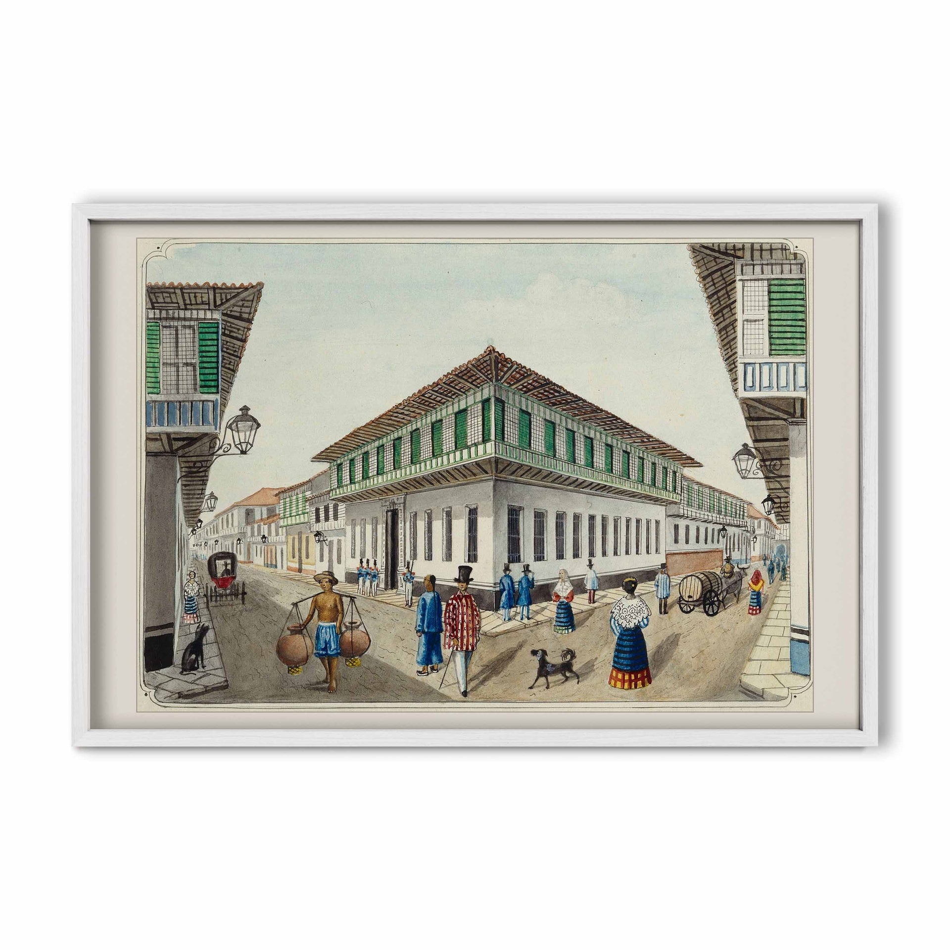 Casa de la intendencia, 1847 by José Honorato Lozano
