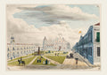 Plaza Mayor de Manila, 1847 by José Honorato Lozano