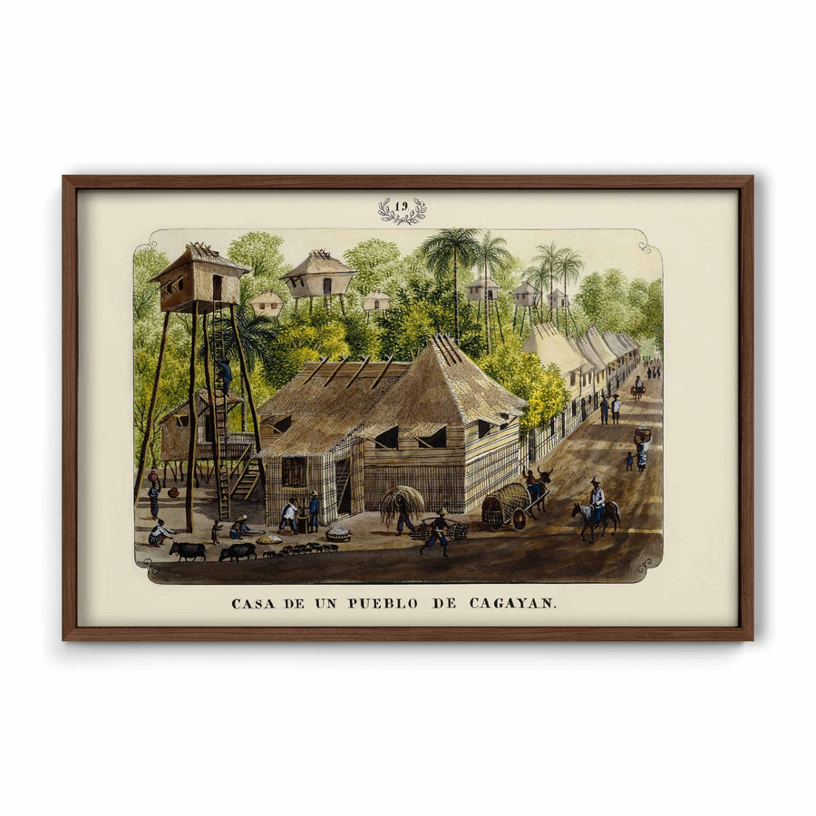 Casa de un Pueblo de Cagayan, 1847 by José Honorato Lozano