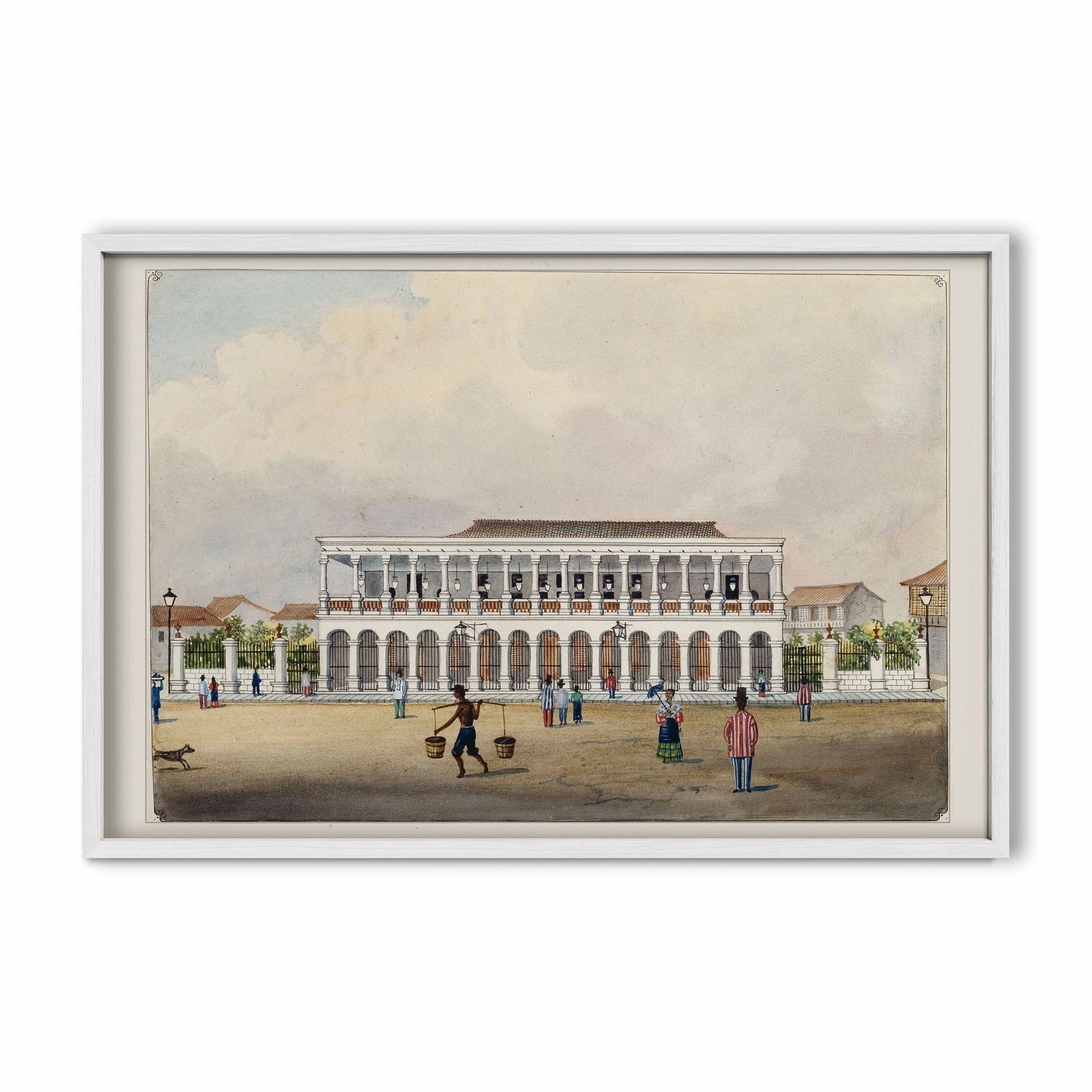 Teatro di Binondo, 1847 by José Honorato Lozano