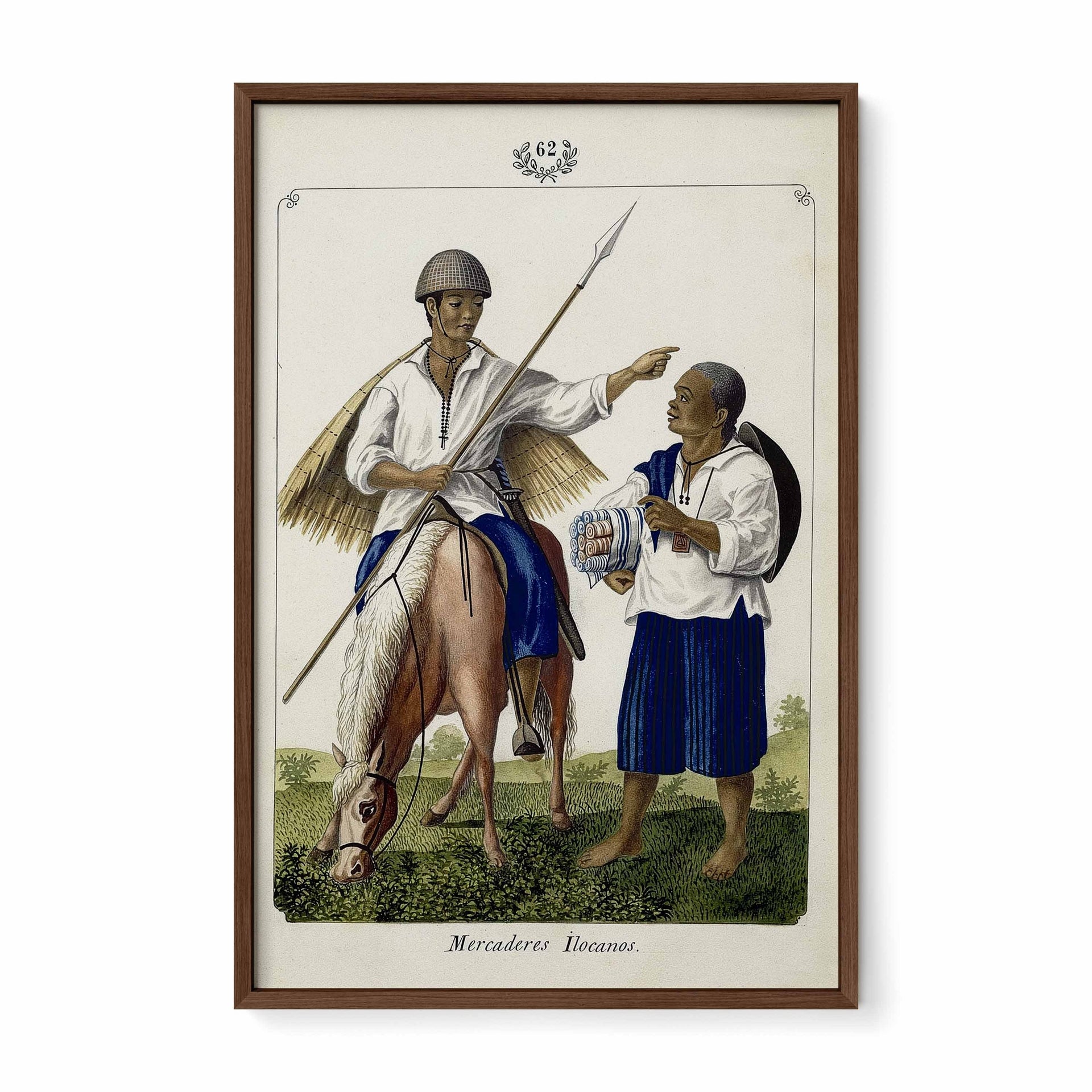 Mercaderes Ilocanos, 1847 by José Honorato Lozano