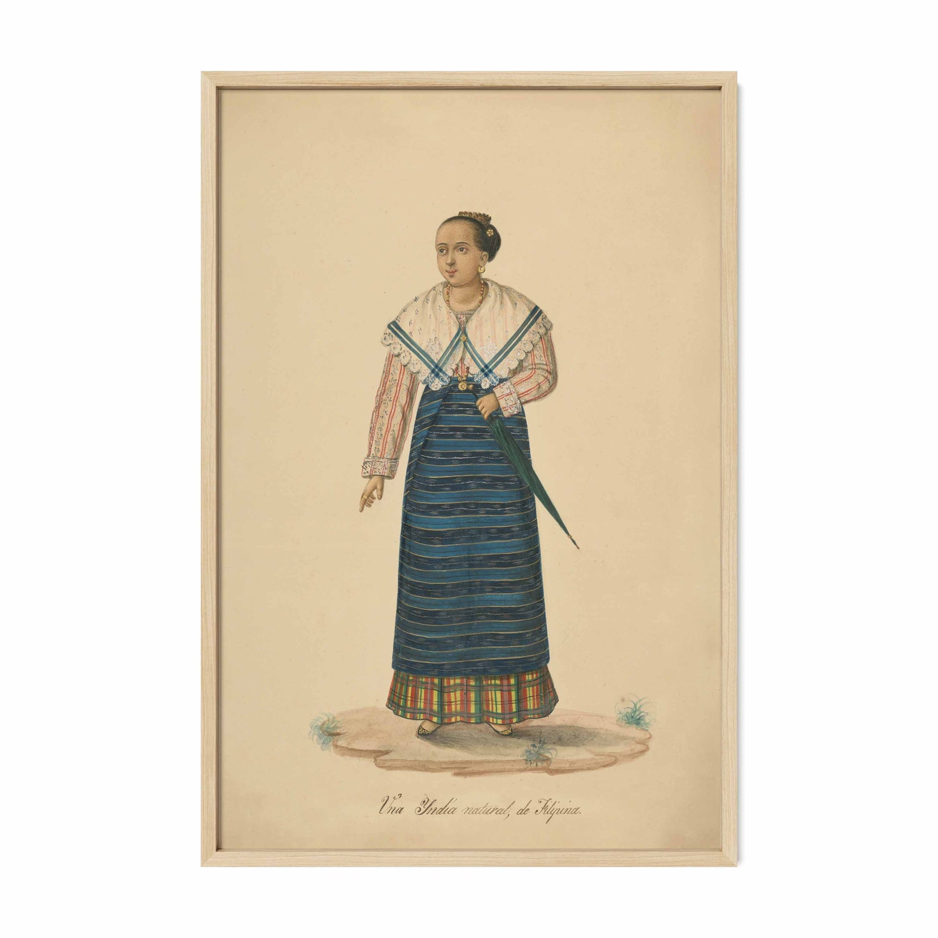 Una india natural de Filipina by Justiniano Asuncion