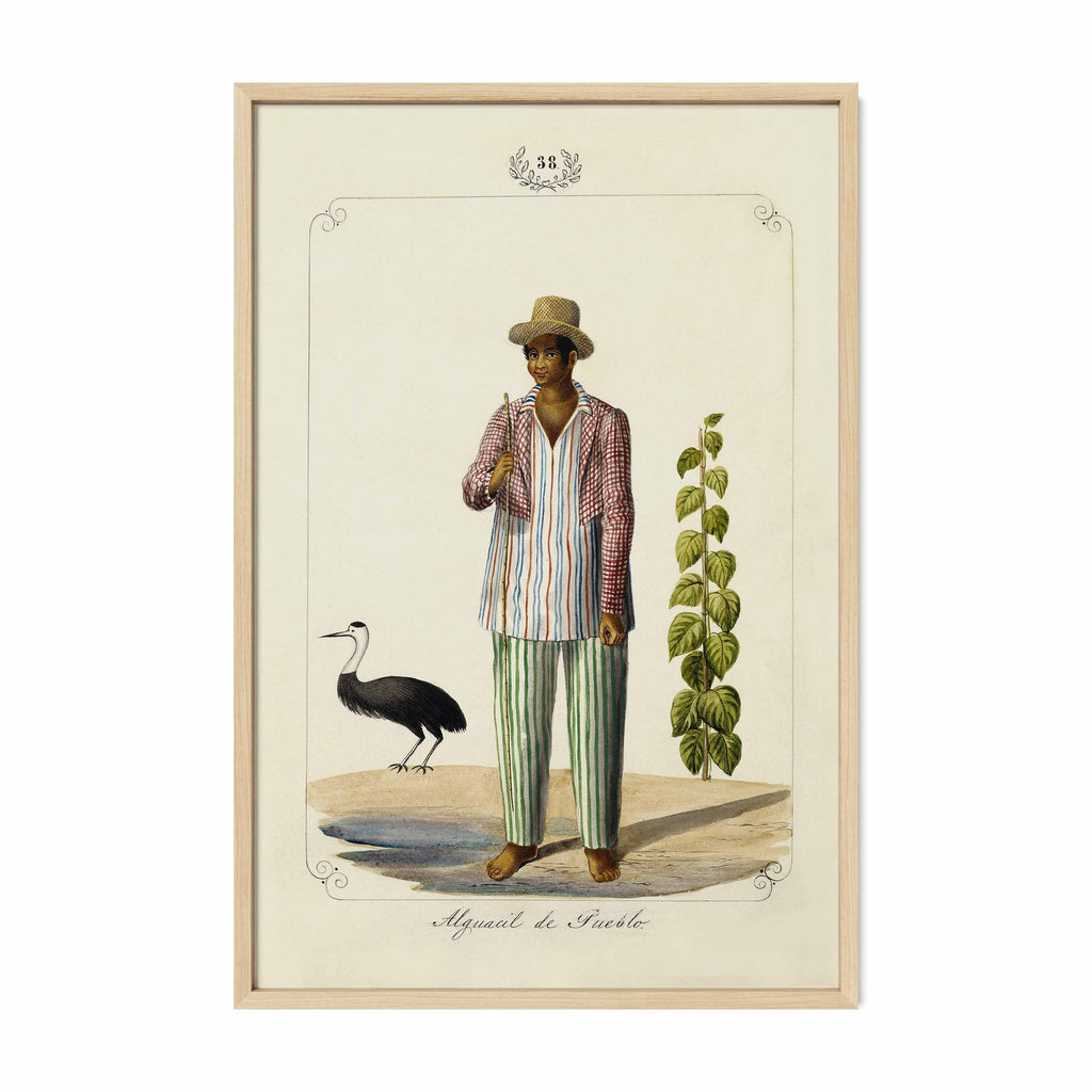 Alguacil de Pueblo, 1847 by José Honorato Lozano