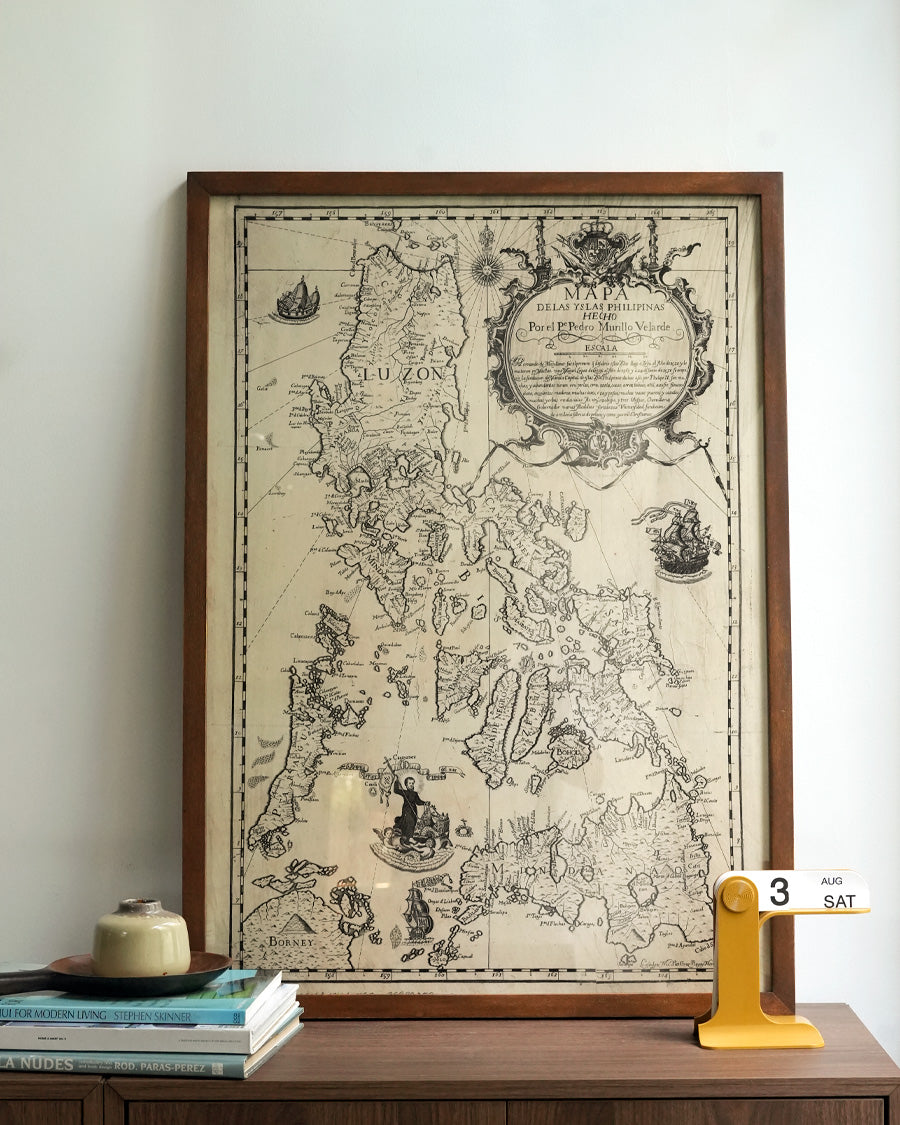 Mapa de las Yslas Philipinas, 1734 by Pedro Murillo Velarde