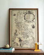 Mapa de las Yslas Philipinas, 1734 by Pedro Murillo Velarde