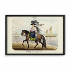 India a Caballo, 1847 by José Honorato Lozano