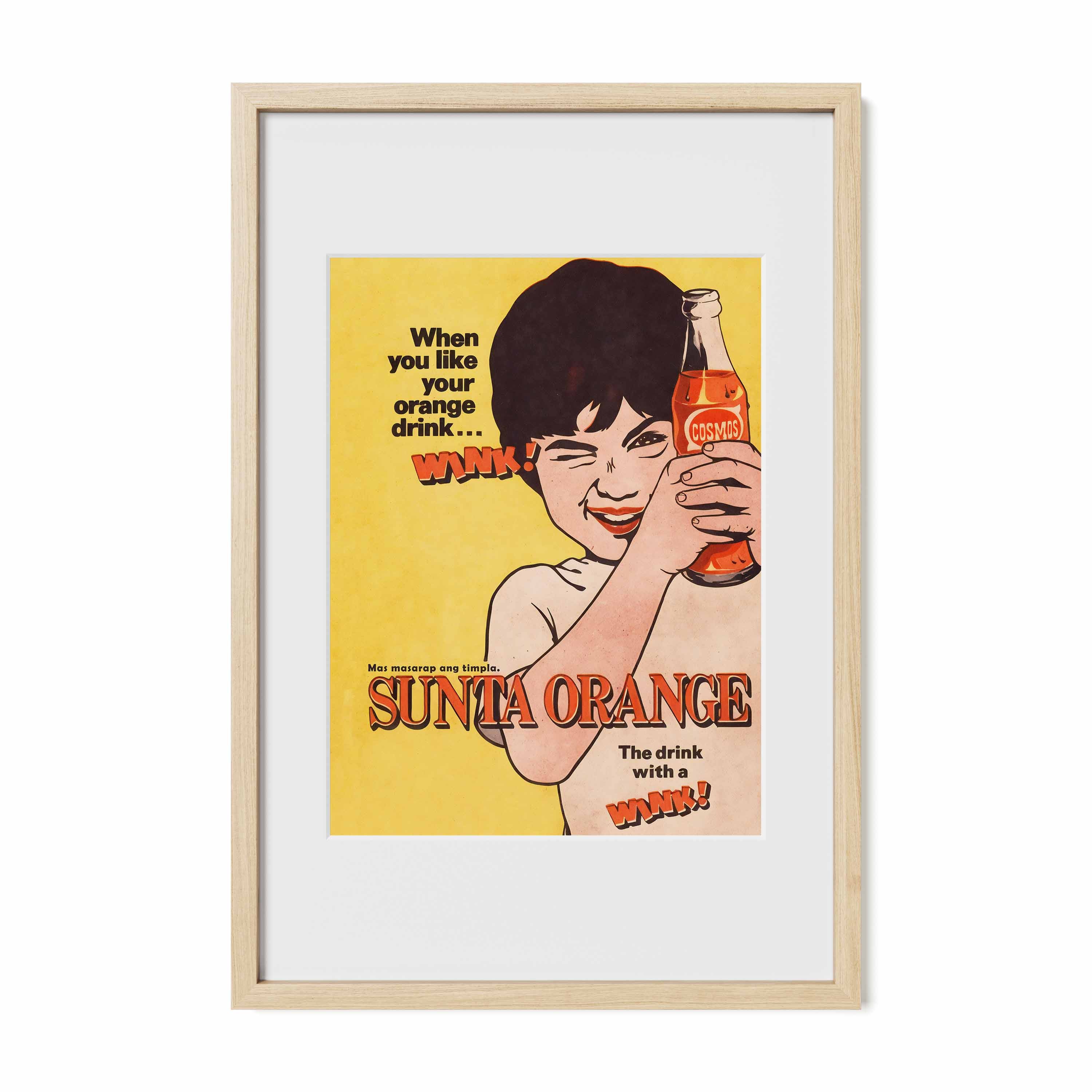 Sunta Orange - Philippine Vintage Advertisement