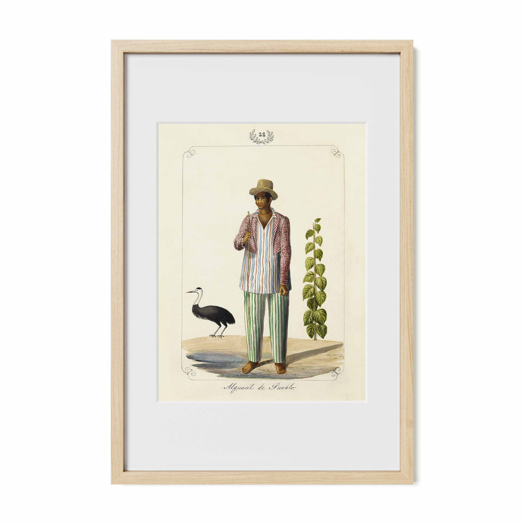 Alguacil de Pueblo, 1847 by José Honorato Lozano