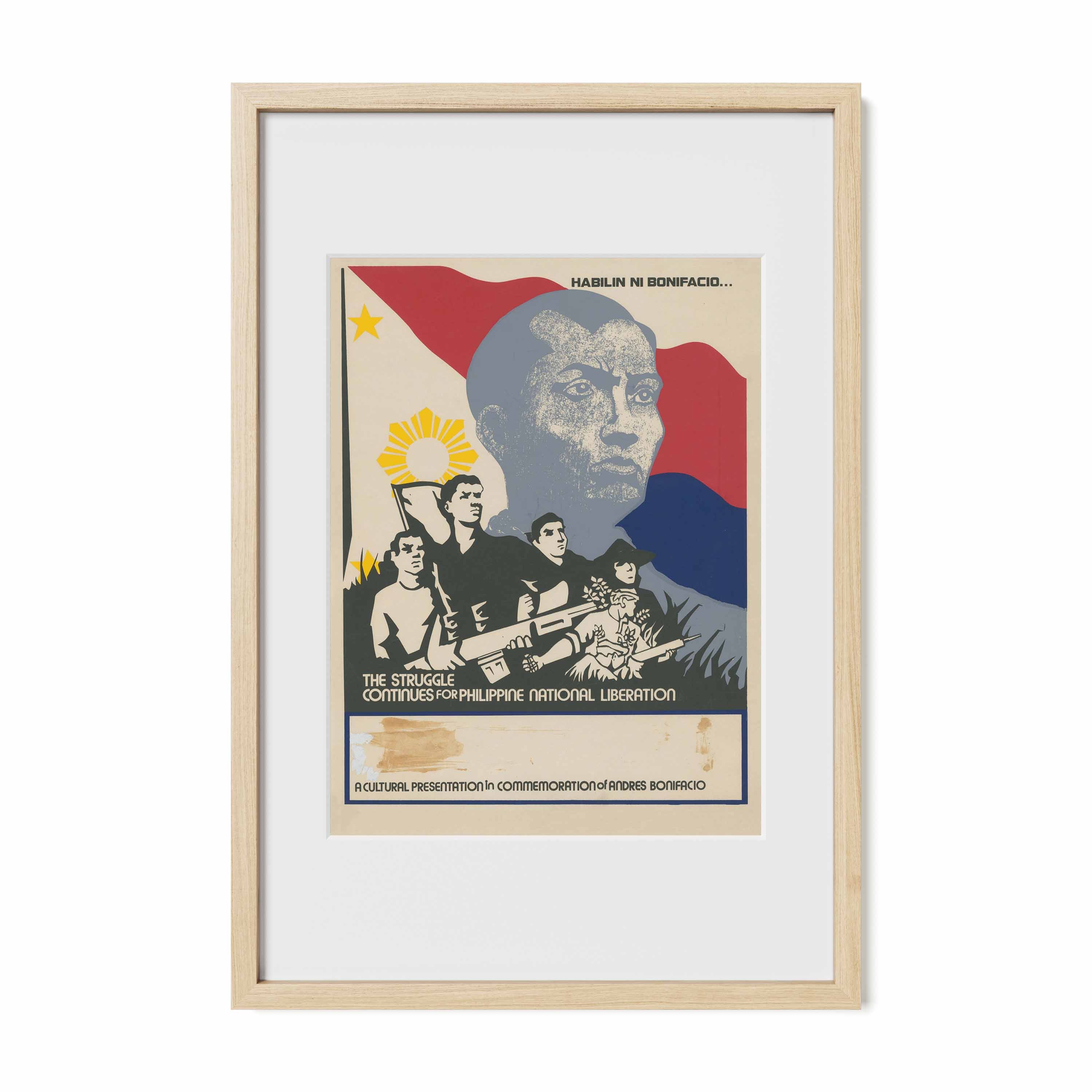 Habilin ni Bonifacio - Philippine Vintage poster