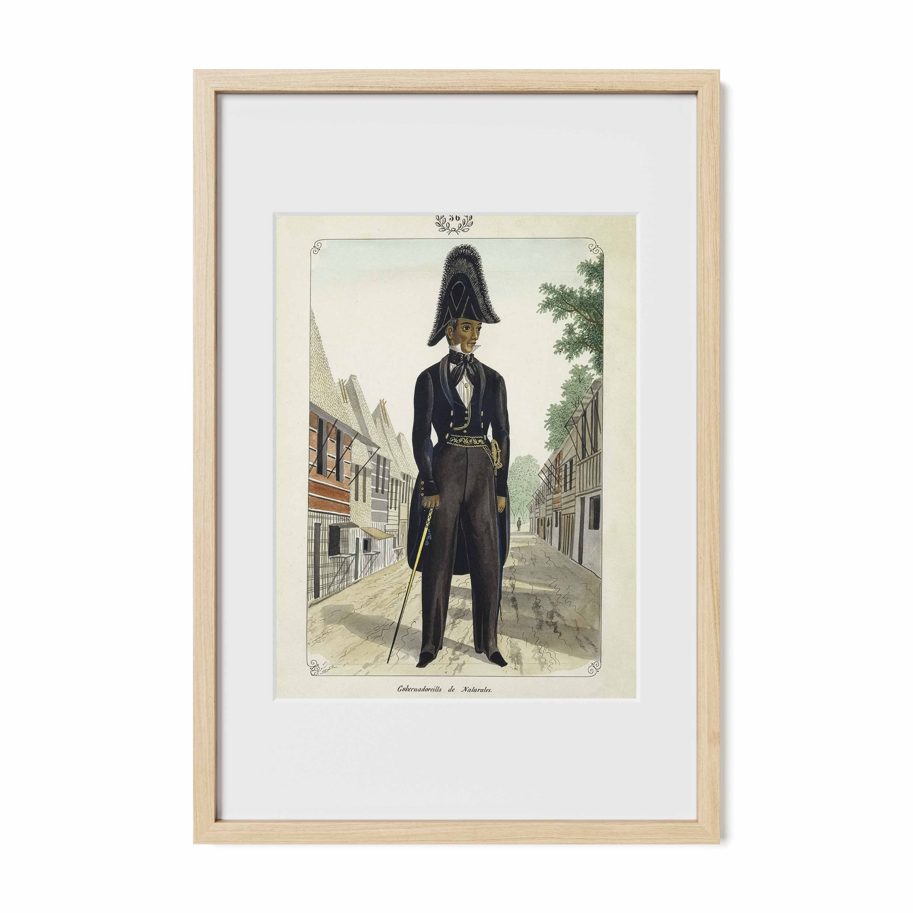 Gobernadorcillo de Naturales, 1847 by José Honorato Lozano