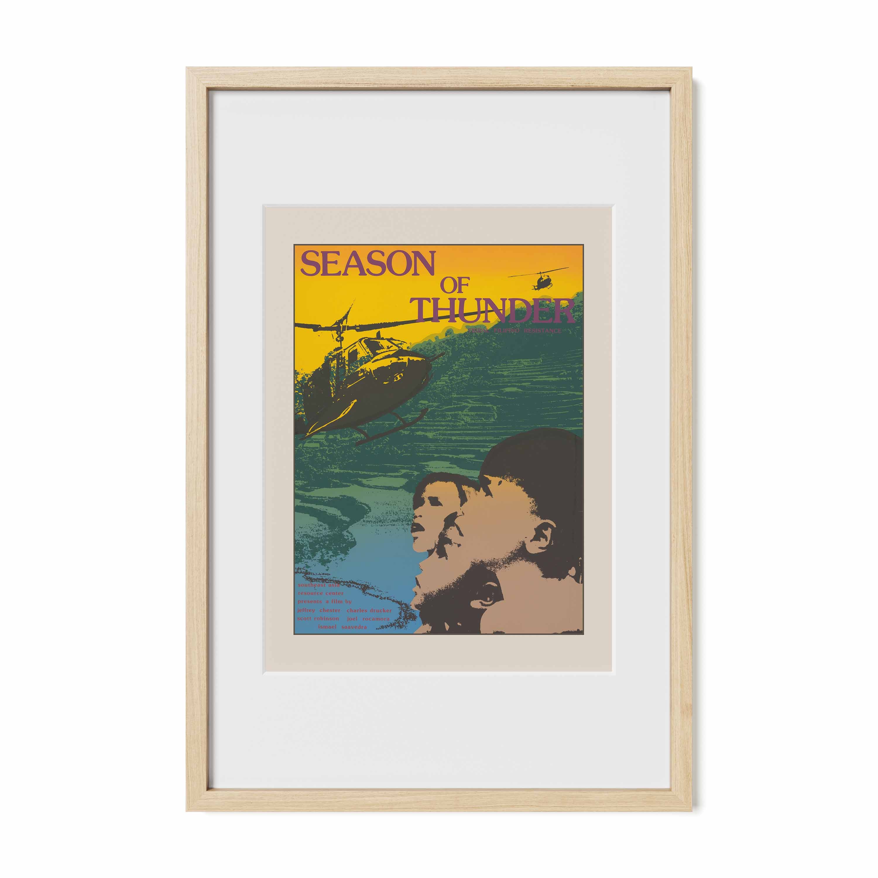 Season of the Thunder - Philippine Vintage Poster