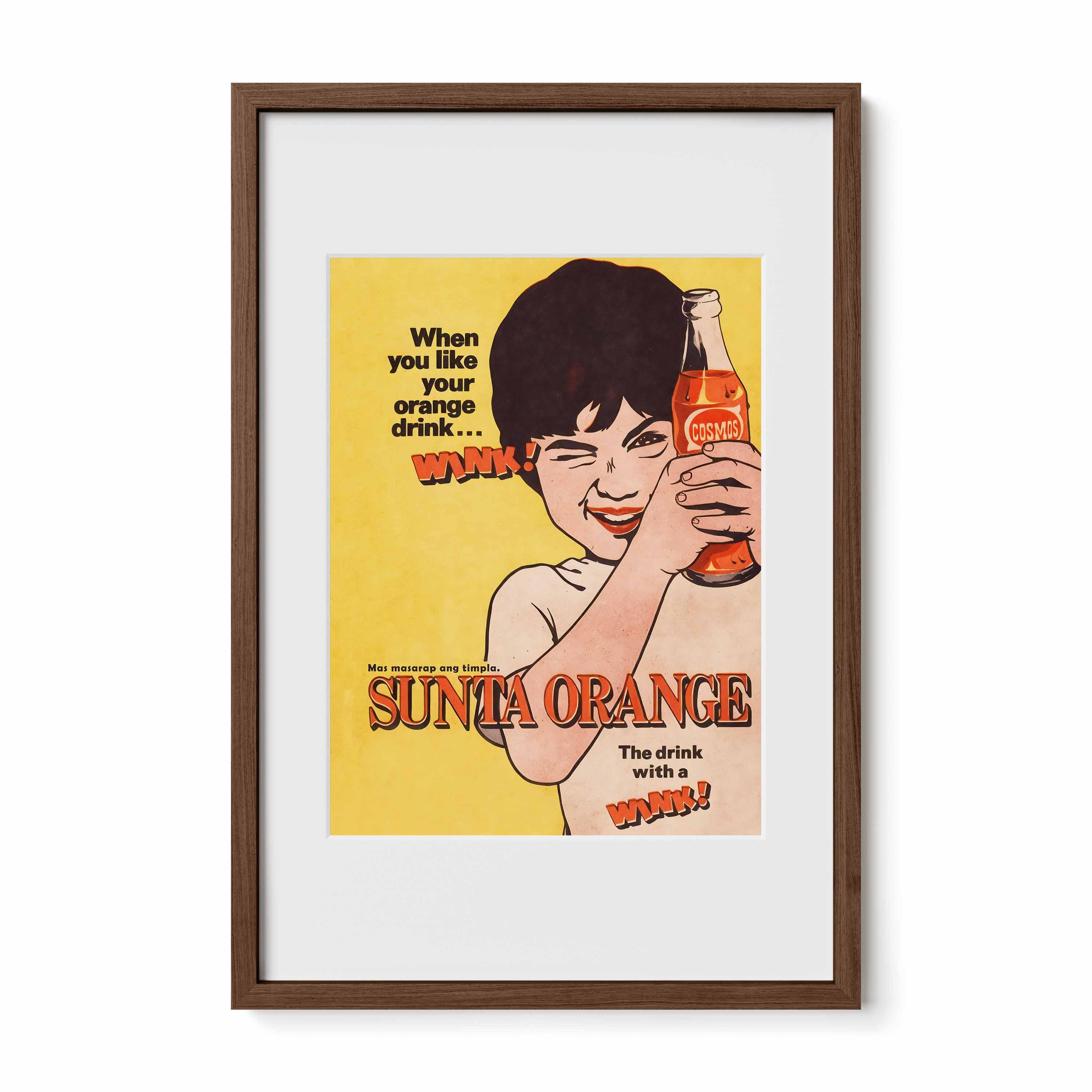 Sunta Orange - Philippine Vintage Advertisement