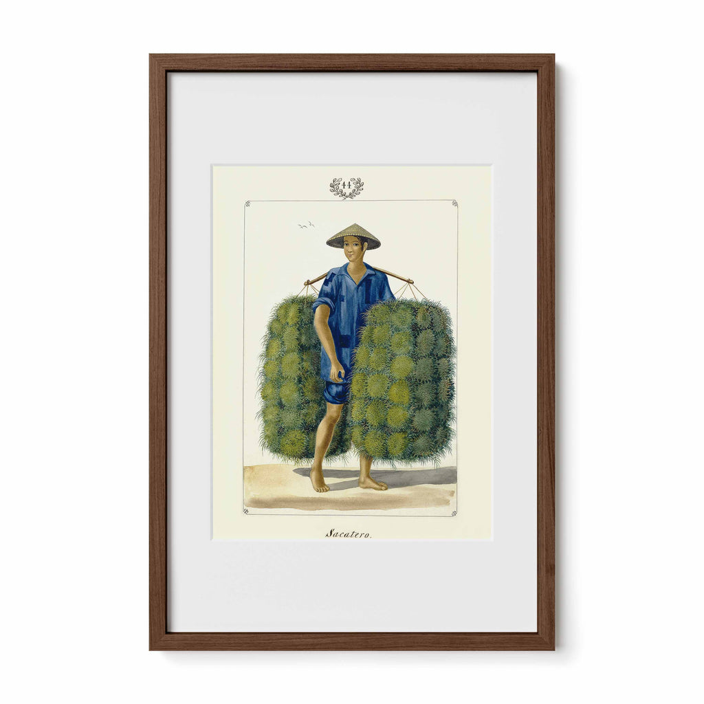 Sacatero [sic], 1847 by José Honorato Lozano