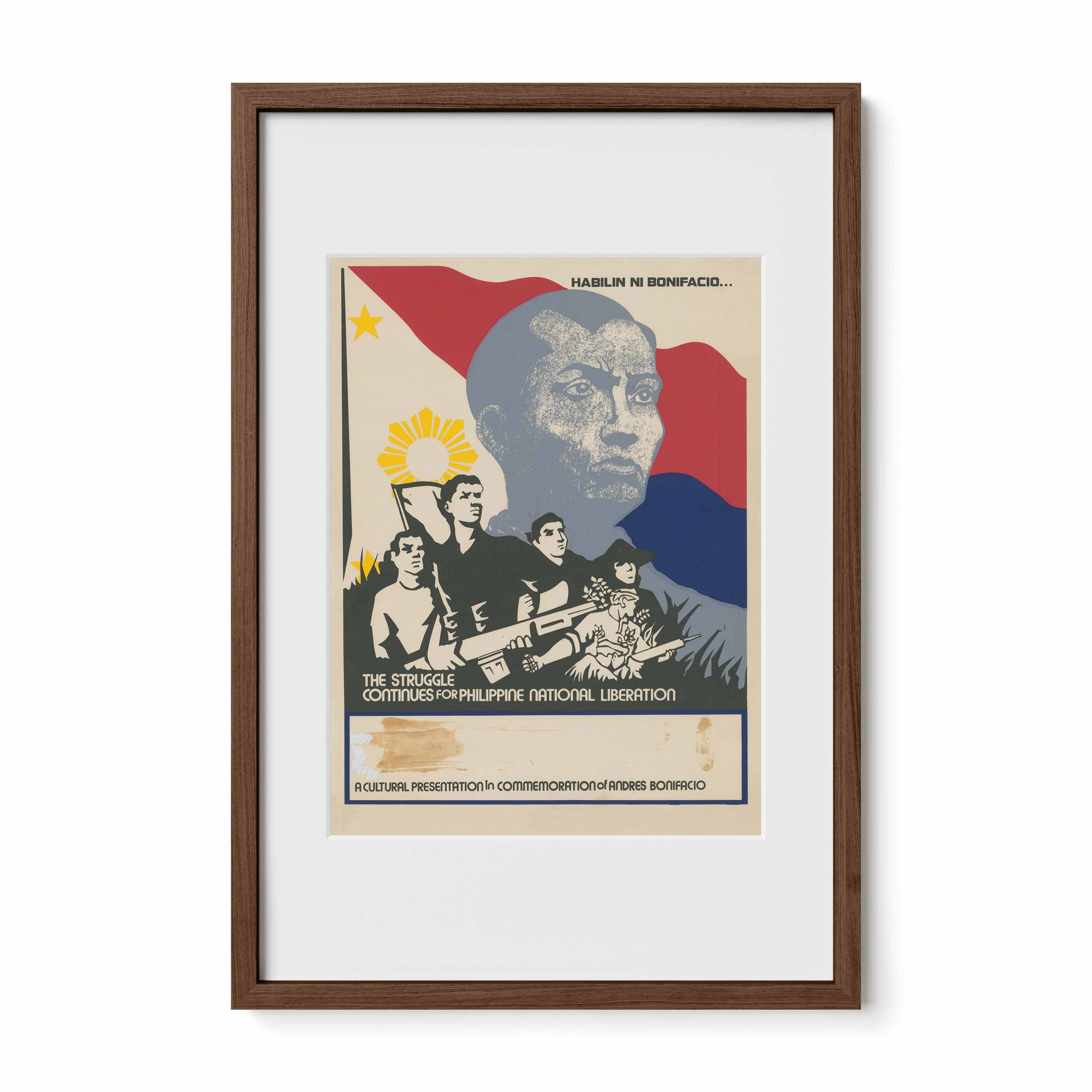 Habilin ni Bonifacio - Philippine Vintage poster