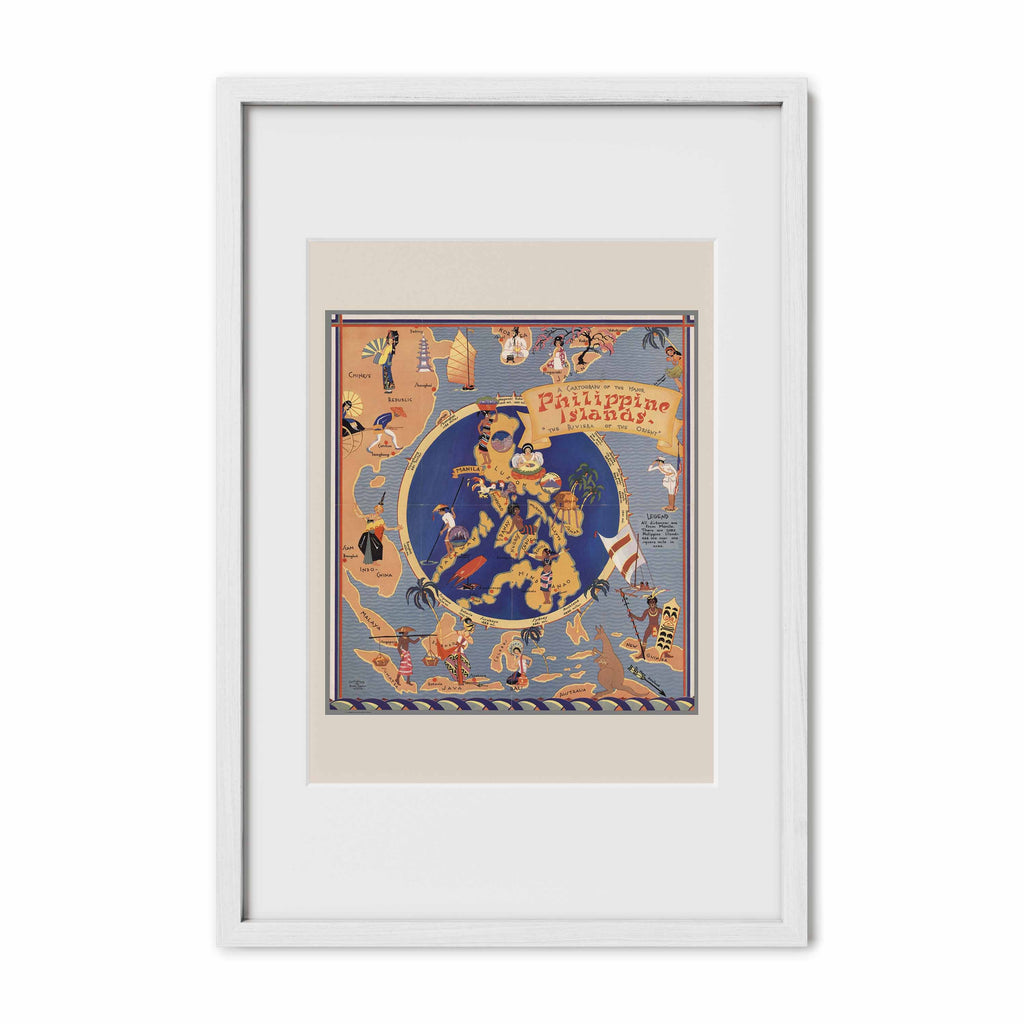 Cartography of the Philippine Islands - Vintage map