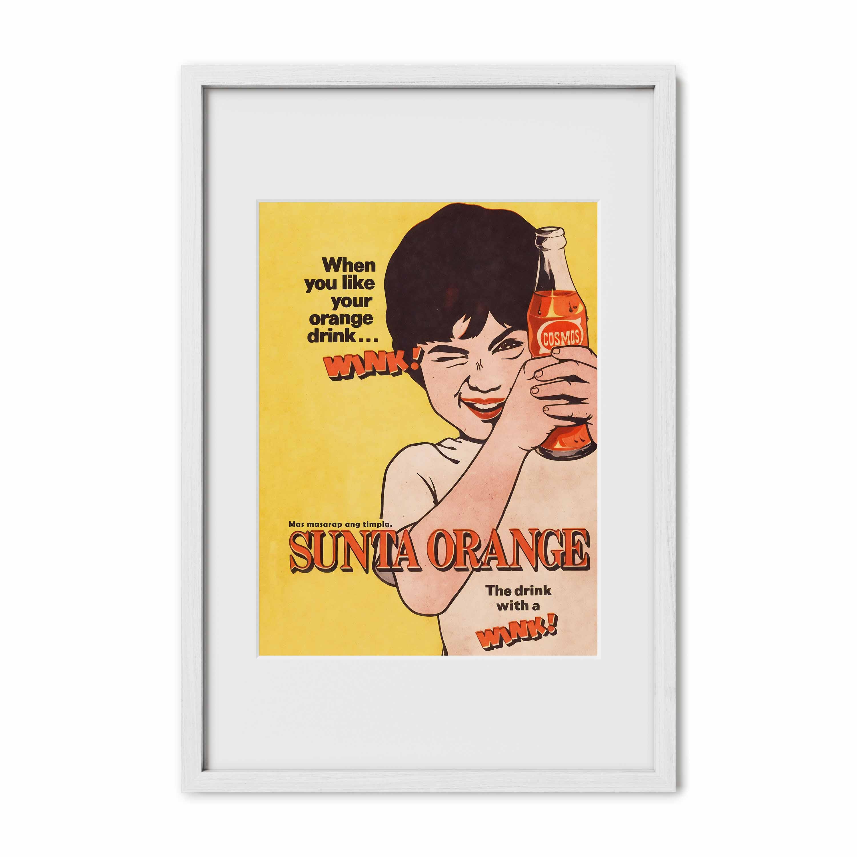 Sunta Orange - Philippine Vintage Advertisement