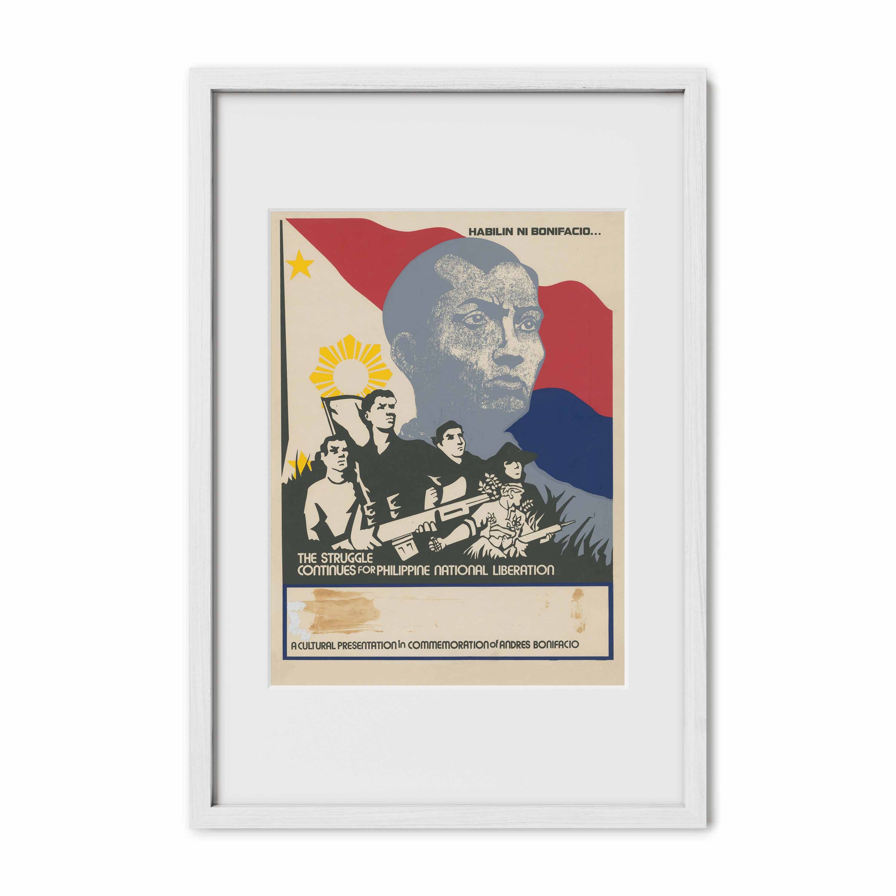 Habilin ni Bonifacio - Philippine Vintage poster
