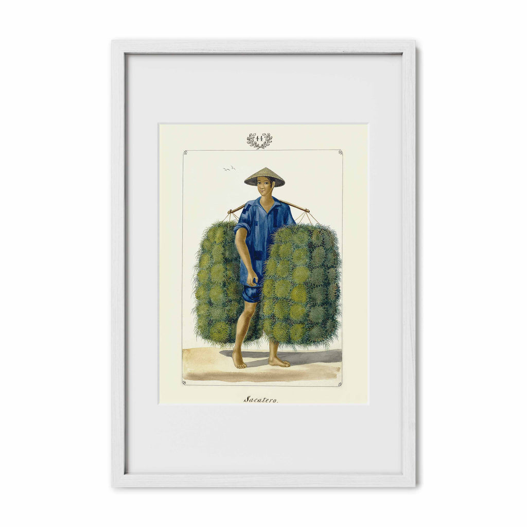 Sacatero [sic], 1847 by José Honorato Lozano