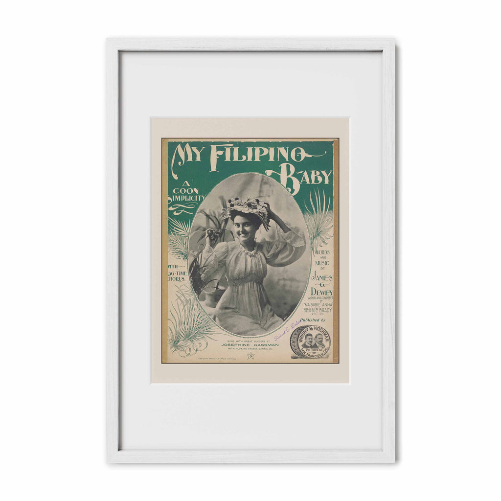 My Filipino Baby, 1899 - Philippine Vintage Sheet Music